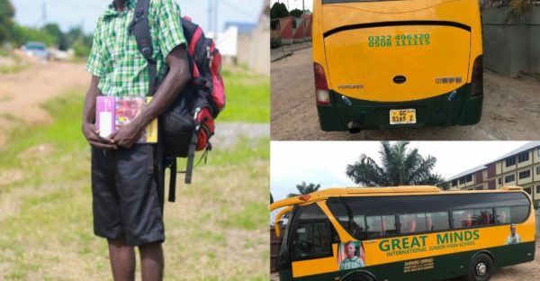 ENTERTAINMENT NEWS - Kumawood Actor Lil Win Buys More Buses For His School