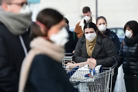 CORONAVIRUS - Wearing a face covering in shops and supermarkets in England is to become mandatory from 24 July.