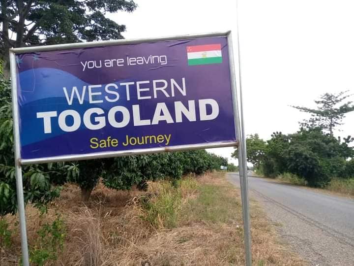 TRENDING NEWS - ‘Welcome to Western Togoland’ billboard sighted in Somanya & Akuse